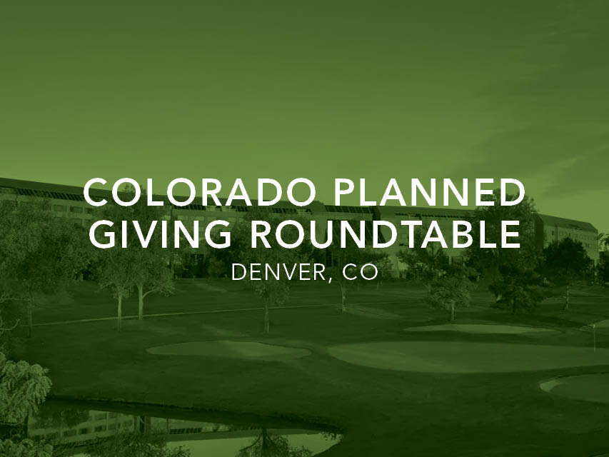 Colorado Planned Giving Roundtable